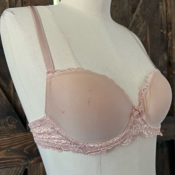 Victorias Secret dream Angels Lined Demi Bra 32B - Picture 3 of 7